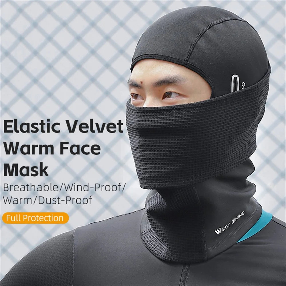 WEST BIKING YP0201404 Ski Mask Windproof Cycling Balaclava Thermal Fleece Face Mask Sport Gear - For Men - 5