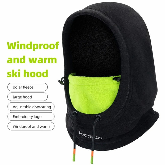 ROCKBROS YPP085 Winter Cycling Skiing Warm Headgear Fleece Wind-proof Head Hood Neck Cover - 2