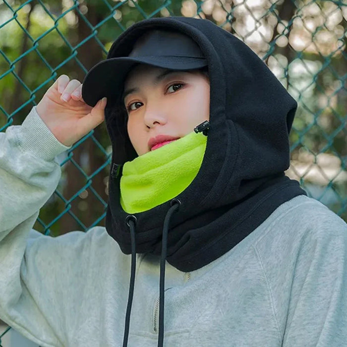 ROCKBROS YPP085 Winter Cycling Skiing Warm Headgear Fleece Wind-proof Head Hood Neck Cover - 7