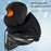 ROCKBROS YPP025 Windproof Warm Cycling Face Mask Unisex Dual Layer Hood Head Scarf - Black - 3