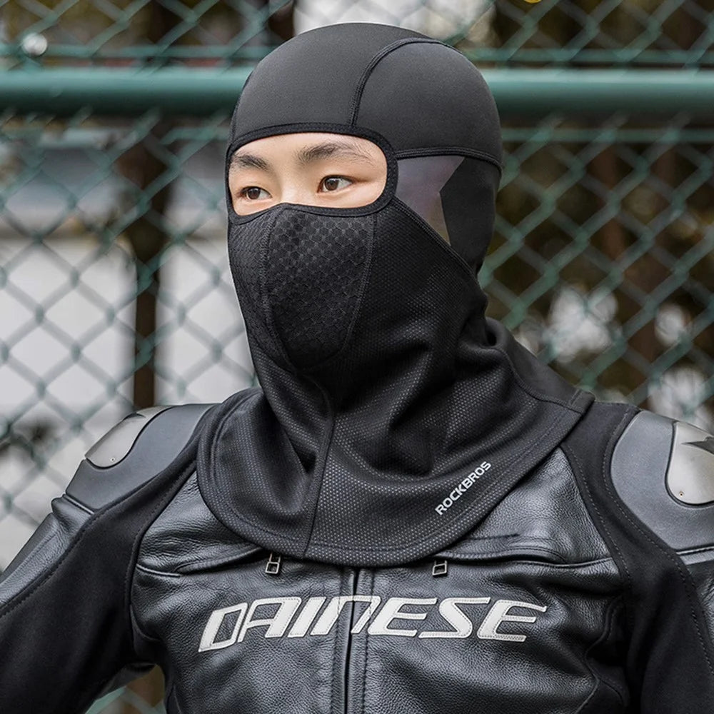 ROCKBROS LF8767 Winter Cycling Motorcycle Headgear Fleece Warm Windproof Face Neck Cover - 7