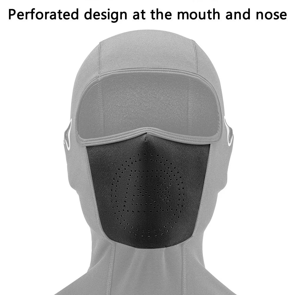 ROCKBROS LK1322004001 Winter Cycling Full Face Mask Motorcycle Fleece Warm Headgear - 3