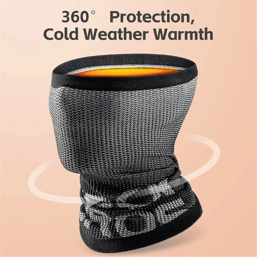 ROCKBROS WB021 Winter Outdoor Cycling Face Mask Neck Scarf Knitted Warm Neck Gaiter - 3
