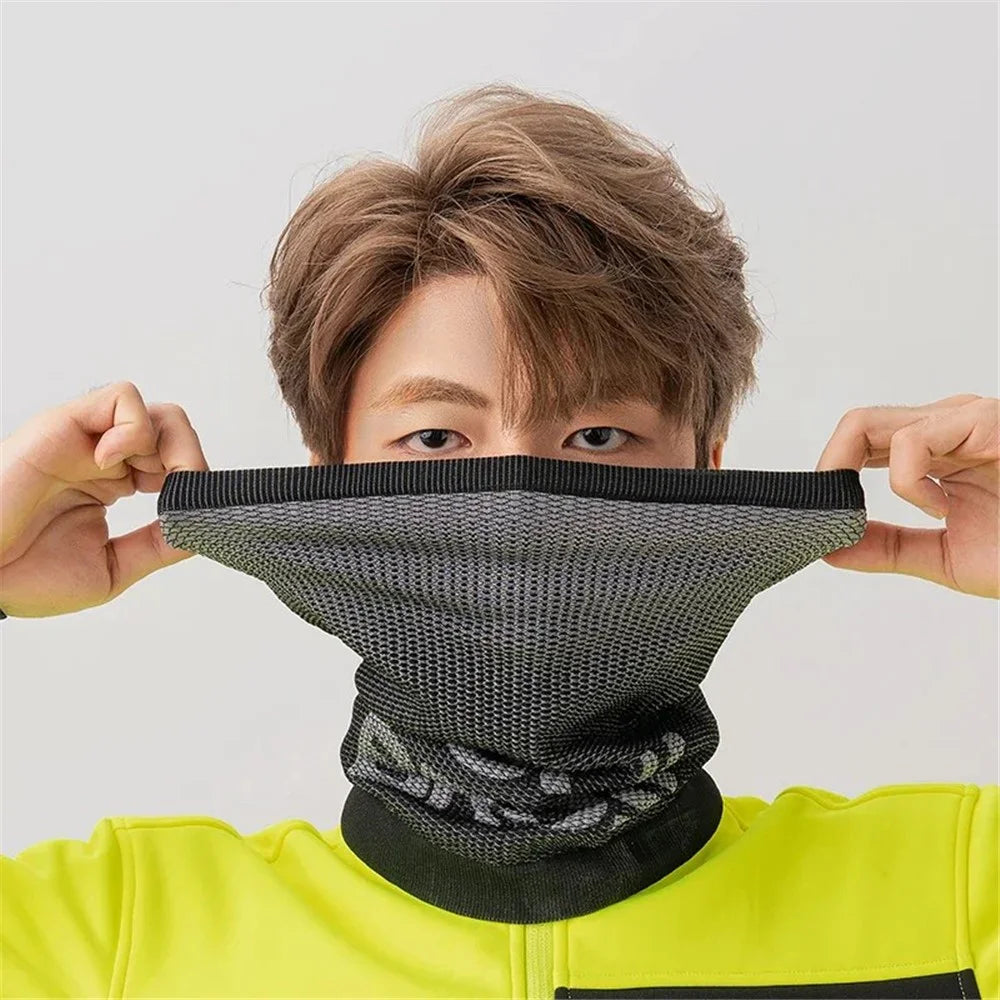 ROCKBROS WB021 Winter Outdoor Cycling Face Mask Neck Scarf Knitted Warm Neck Gaiter - 5