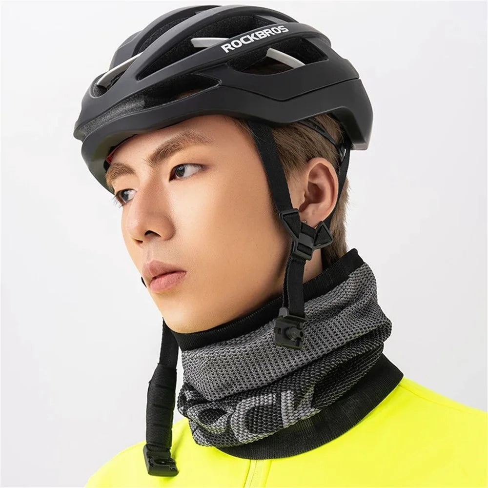 ROCKBROS WB021 Winter Outdoor Cycling Face Mask Neck Scarf Knitted Warm Neck Gaiter - 6