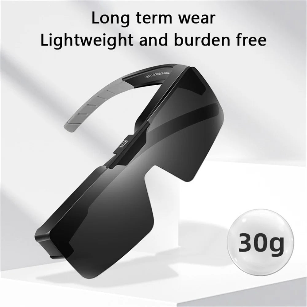 WEST BIKING YP0703159 Outdoor Cycling Sunglasses for Men and Women Clear Sunglasses Wind-Proof Sports Glasses - Green - 4