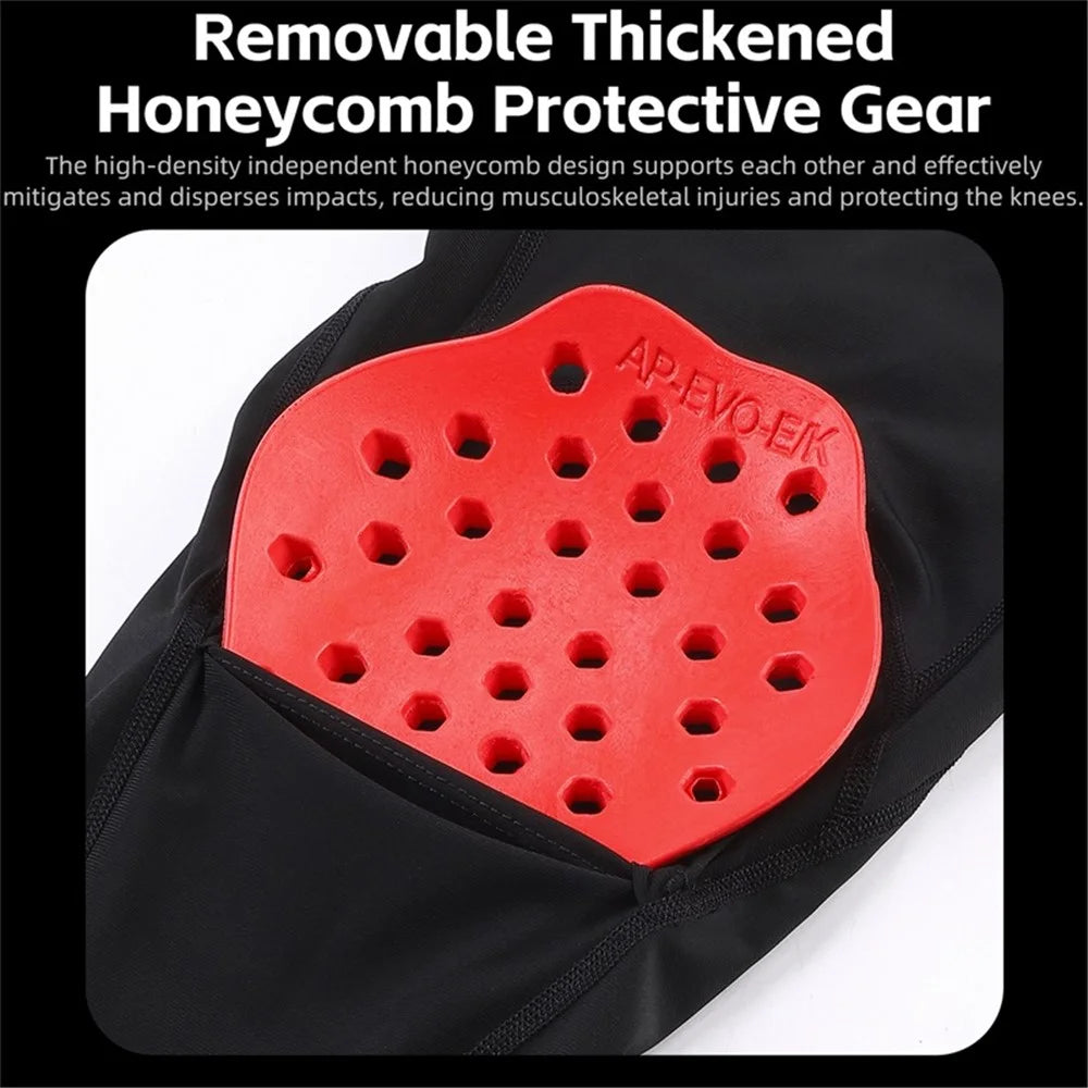 WEST BIKING YP0213079 Elastic Cycling Leg Cover Anti-slip Protective Sleeve - 5