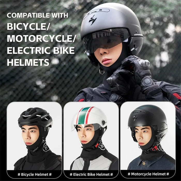 ROCKBROS LF70681 Windproof Motorcycle Balaclava Anti-slip Cycling Head Gear - 4