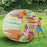 JZ123456 Inflatable Water Wheel Roller Pool Floats Toy for Beach Lawn, 100x65x60cm - 2