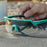 ROCKBROS SP246 Cycling Glasses Outdoor Windproof Eyeglasses Eye Protection Goggles, 4 Lens - White Frame - 3