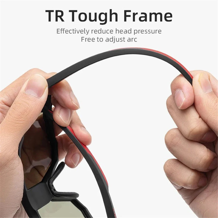 ROCKBROS SP280 Smart Chip Photochromic Polarized Eyeglasses Outdoor Cycling Hiking Glasses - 6