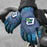 ROCKBROS S340 1 Pair Outdoor Cycling Gloves Anti-skid Warm Full Finger Gloves - Dark Blue / S - 4