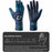 ROCKBROS S340 1 Pair Outdoor Cycling Gloves Anti-skid Warm Full Finger Gloves - Dark Blue / S - 6