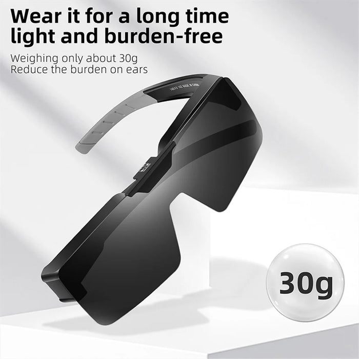 WEST BIKING YP0703158 Night Vision Lens Flip Up Glasses Night Cycling Driving Goggles - Cyan - 4