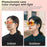 WEST BIKING YP0703158 Night Vision Lens Flip Up Glasses Night Cycling Driving Goggles - Cyan - 7