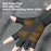 WEST BIKING YP0211247 1 Pair Unisex Cycling Gloves Anti-Skid Breathable Bike Half Finger Gloves - Red M - 5