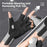 WEST BIKING YP0211247 1 Pair Unisex Cycling Gloves Anti-Skid Breathable Bike Half Finger Gloves - Red M - 7