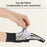 WEST BIKING YP0211249 1 Pair Kids Anti-slip Bike Cycling Gloves Shock Absorption Breathable Full Finger Gloves - Grey+White S - 3