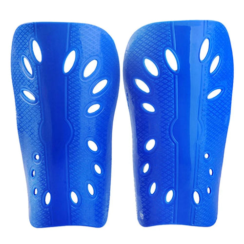 LINTORE WCLT136 1 Pair EVA+PP Double Layer Slip-In Shin Pads Soccer Sports Leg Protector for Children - Blue - 1