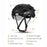 WEST BIKING Cycling Safety Helmet Outdoor Motorcycle Bicycle Removable Taillight Helmet Lens Visor Goggles - Black - 6