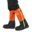 AOTU 1 Pair 240T Pongee Windproof Snow-proof Leg Gaiters Outdoor Climbing Skiing Shoe Cover - Orange / L - 1