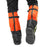 AOTU 1 Pair 240T Pongee Windproof Snow-proof Leg Gaiters Outdoor Climbing Skiing Shoe Cover - Orange / L - 3