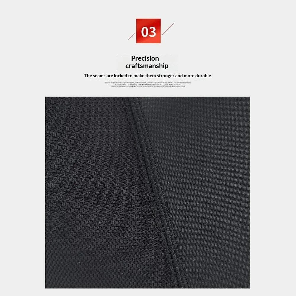 Balaclava Full Face Mask Windproof Warm Ski Mask with Eyeglass Holes for Outdoor Sports - Black - 3