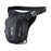 WILD MAN L1 Motorcycle Leg Bag 3L Hard Shell Waist Pack Tactical Thigh Bag for Cycling Riding - Black - 1