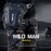 WILD MAN L1 Motorcycle Leg Bag 3L Hard Shell Waist Pack Tactical Thigh Bag for Cycling Riding - Black - 5