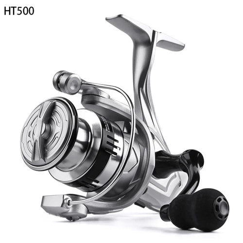TAKUMI-S HT500 Fishing Reel 5.2:1 Gear Ratio Metal Spinning Reel (Gourd Shape Handle Mini Type) - 1