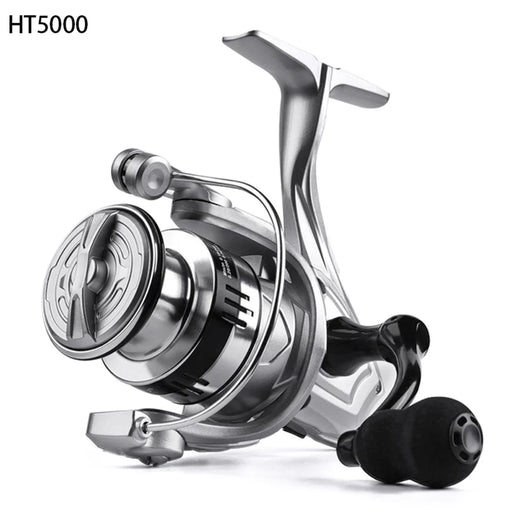 TAKUMI-S HT5000 Fishing Reel 5.2:1 Gear Ratio Metal Spinning Reel (Gourd Shape Handle) - 1