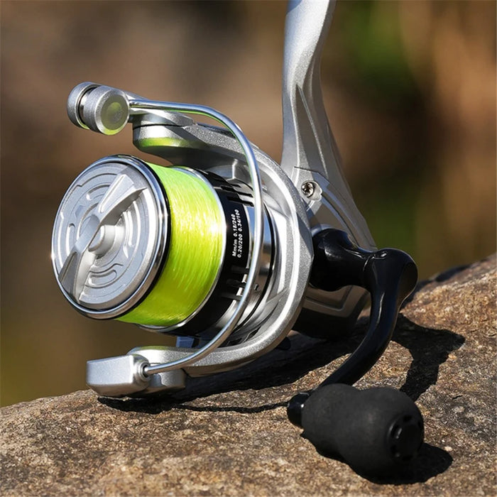TAKUMI-S HT5000 Fishing Reel 5.2:1 Gear Ratio Metal Spinning Reel (Gourd Shape Handle) - 6