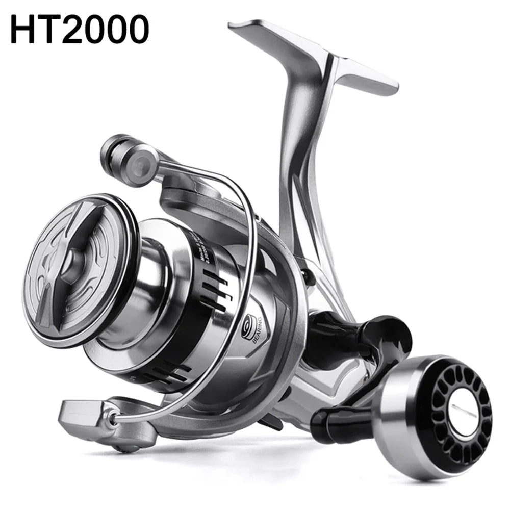 TAKUMI-S HT2000 Fishing Reel 5.2:1 Ratio Metal Spinning Reel (Metal Grip Ball) - 1