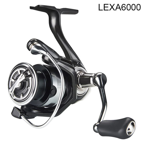 DEUKIO LEXA6000 Metal Powerful Fishing Reel Saltwater Smooth Spinning Reel with 3+1BB Bearing - 1