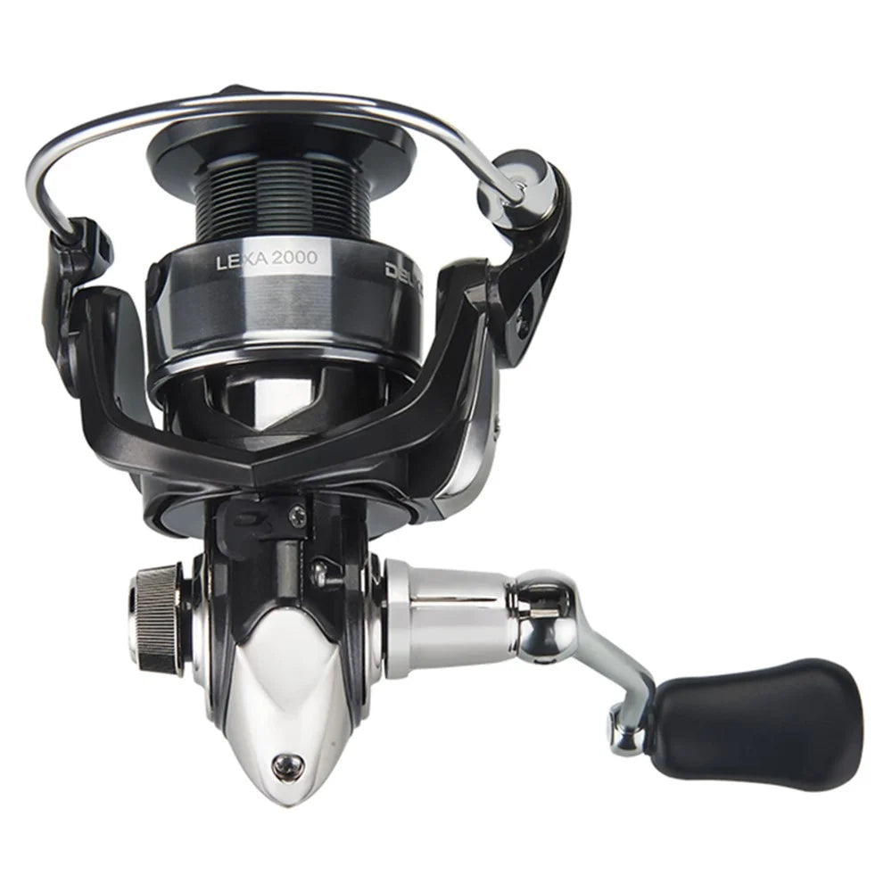 DEUKIO LEXA2000 Metal Powerful Fishing Reel Saltwater Smooth Spinning Reel with 3+1BB Bearing - 3