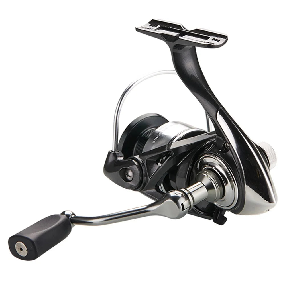 DEUKIO LEXA2000 Metal Powerful Fishing Reel Saltwater Smooth Spinning Reel with 3+1BB Bearing - 5