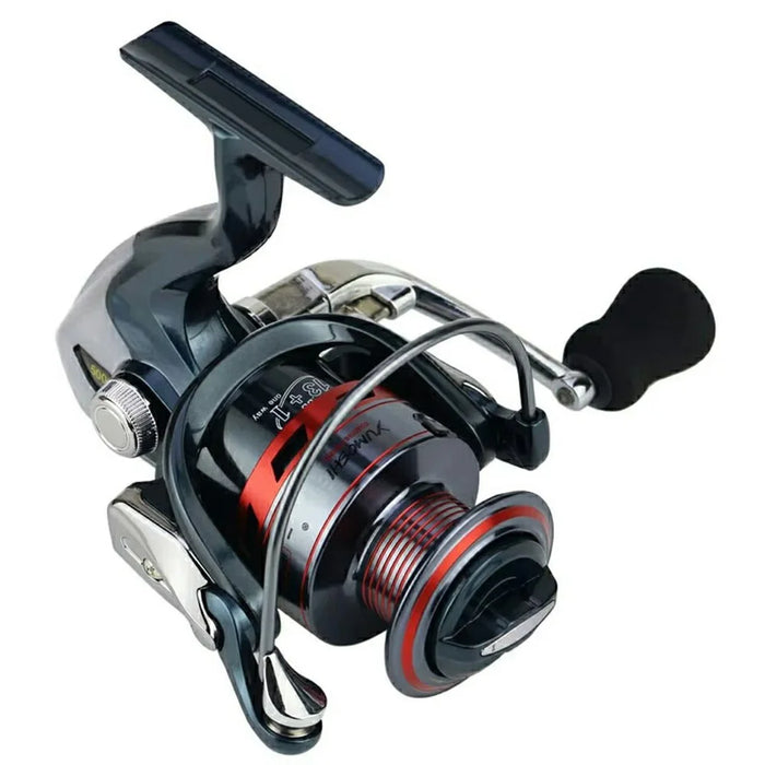 YUMOSHI XS4000 Metal Rocker Arm Spinning Reel Gapless 14BB Outdoor Fishing Reel - 2
