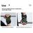 GOUNOD J45 1 Pair Wrist Wraps Weightlifting Straps Gym Fitness Support Grips for Powerlifting Pull-Ups - Yellow - 4