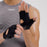 GOLOVEJOY XG86 Shock Absorption Fitness Gloves Non Slip Workout Training Half Finger Mittens - Black / M - 2