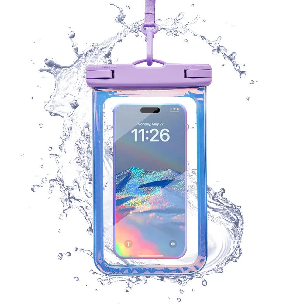 Waterproof Phone Case for Swimming / Diving / Floating Touchscreen Compatible Up To 7.5 Inch Devices IPX8 Rated - 1