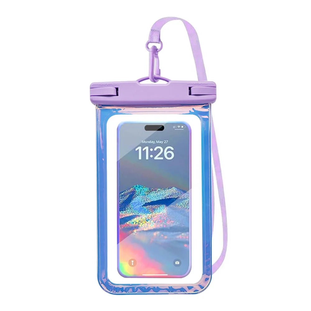 Waterproof Phone Case for Swimming / Diving / Floating Touchscreen Compatible Up To 7.5 Inch Devices IPX8 Rated - 2