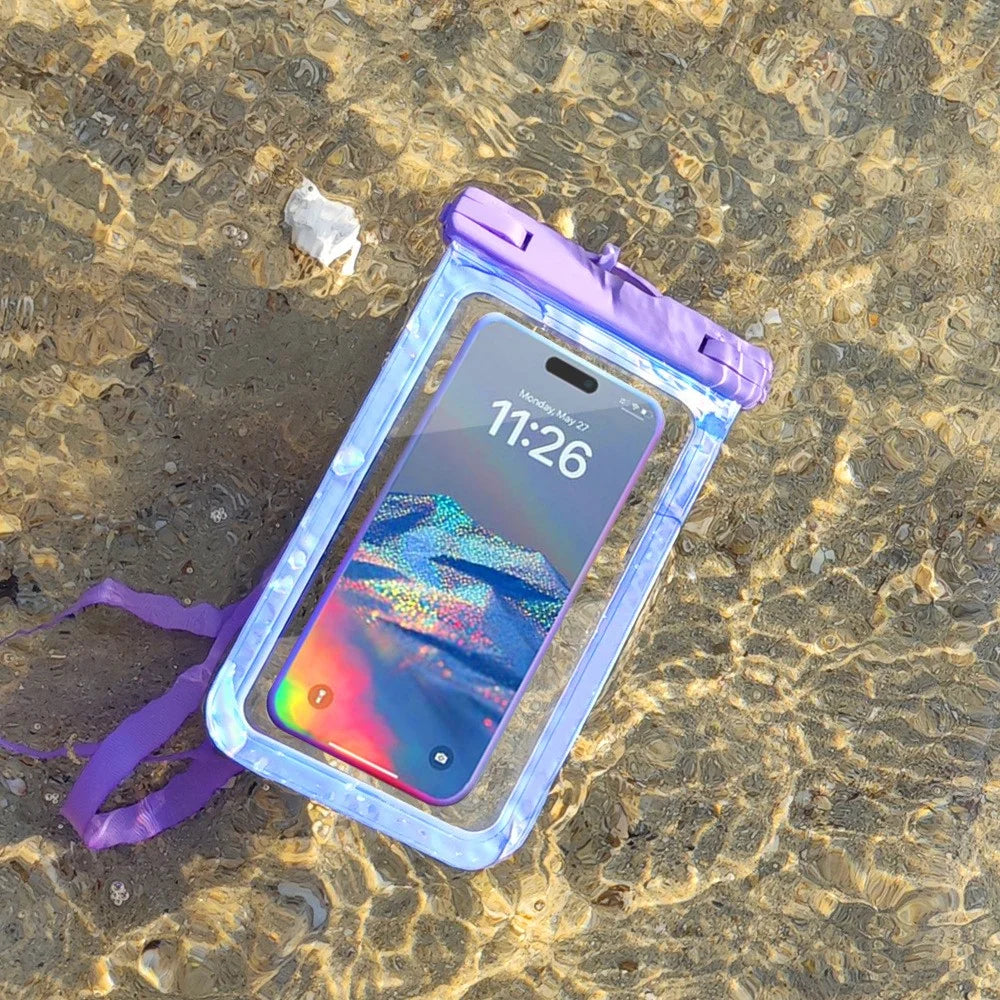 Waterproof Phone Case for Swimming / Diving / Floating Touchscreen Compatible Up To 7.5 Inch Devices IPX8 Rated - 7