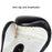 AIBEIJIAN 12oz Adult PU Mitts for Muay Thai MMA Training Workout Kickboxing Sports Boxing Gloves - Black - 4