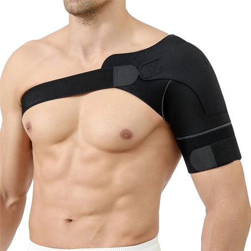 VILICO AB179 Sports Shoulder Support Dislocation Prevention Adjustable Compression Brace for Fitness - 1