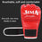 AIBEIJIAN Half Finger Boxing Gloves PU Leather MMA Fighting Kickboxing Gloves for Muay Thai Training Workout - Adult / Red - 6