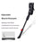 WEST BIKING YP0712048 Metal Adjustable Bike Kickstand 30kg Load for Mountain Road Bicycle - Black - 2