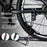 WEST BIKING YP0712048 Metal Adjustable Bike Kickstand 30kg Load for Mountain Road Bicycle - Black - 3
