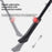 WEST BIKING YP0712048 Metal Adjustable Bike Kickstand 30kg Load for Mountain Road Bicycle - Black - 6