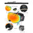 OBAOLAY H019 Double Layer Anti-fog Ski Goggles Windproof Sandproof Ski Glasses with Storage Box - Style A - 7