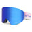SNOWLEDGE HB-197B Sports Magnetic Ski Goggles Boardless Double Layer Anti-Fog Ski Glasses Skiing Gear - Blue - 1